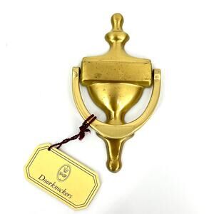 Colonial Style Brass Door Knocker Made in Spain NEW 6.5"